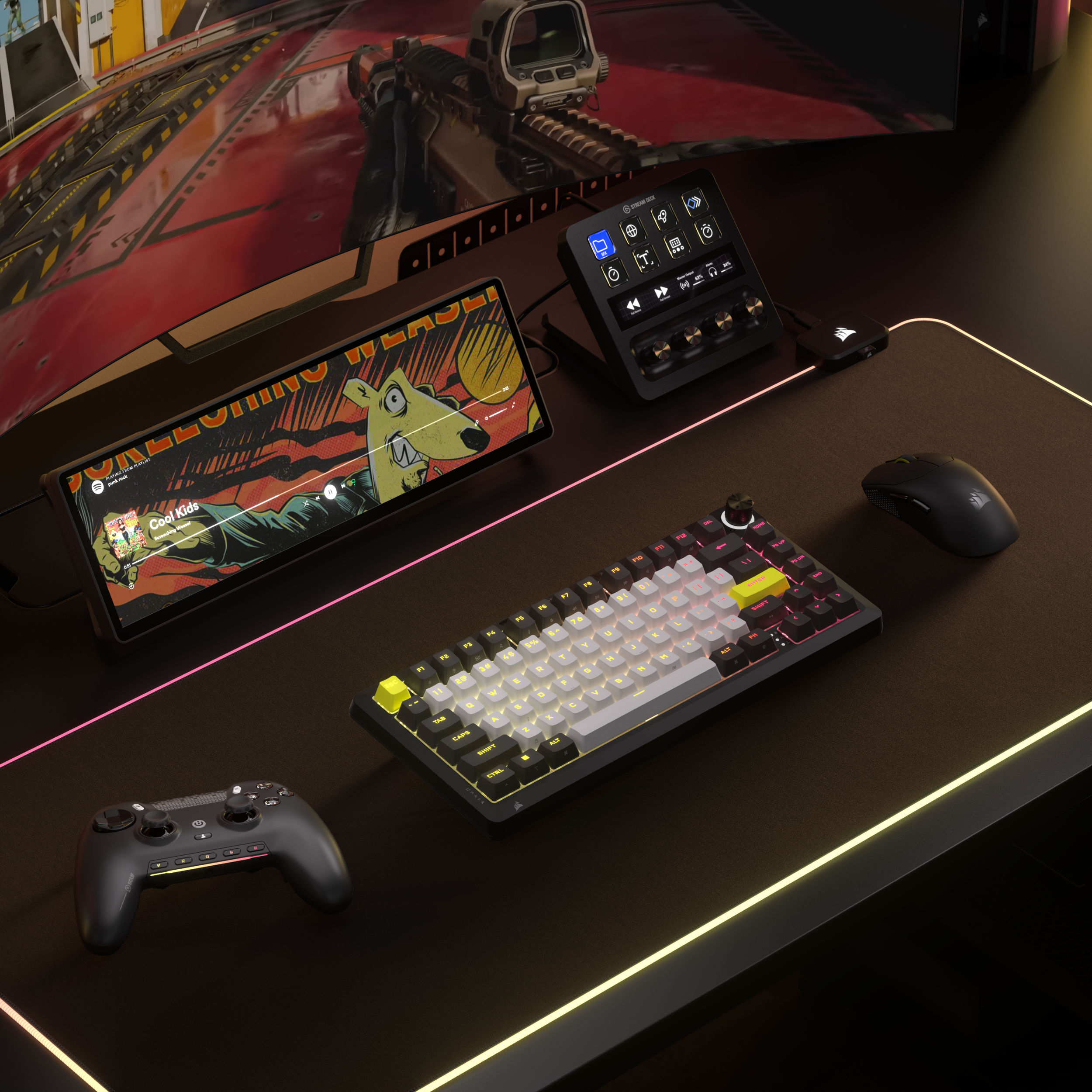 Corsair MAKR PRO 75 CLOSEUP Corsair MAKR PRO 75 CLOSEUP