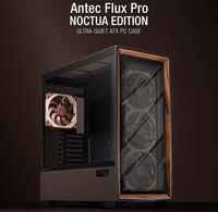 Antec Flux Pro Noctua Edition: PC-Gehäuse mit Silent-Focus und Noctua-Design