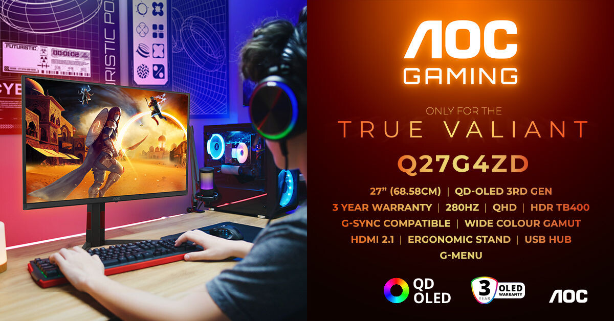 AOC Q27G4ZD Release  Bild © AOC