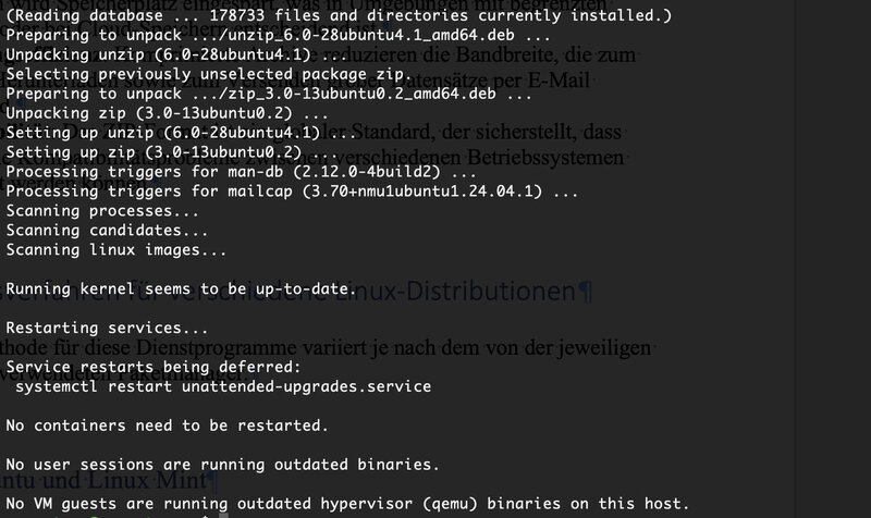 Zip und unzip installieren und nutzen unter Linux (Anleitung)