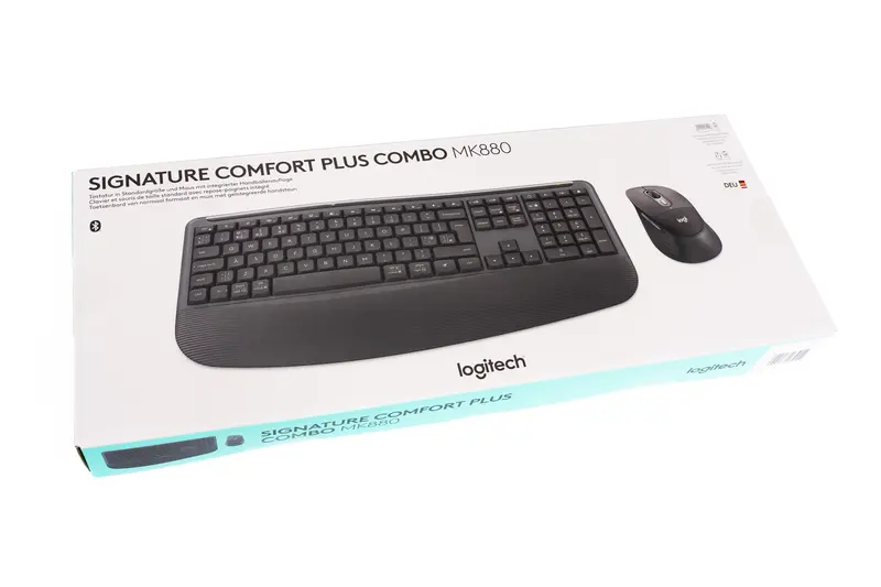 Logitech Signature Comfort Plus Combo MK880 Verpackung Vorderseite