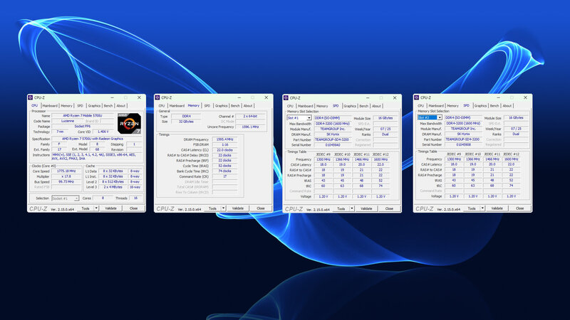 TEAMGROUP ELITE DDR4 CPU Z
