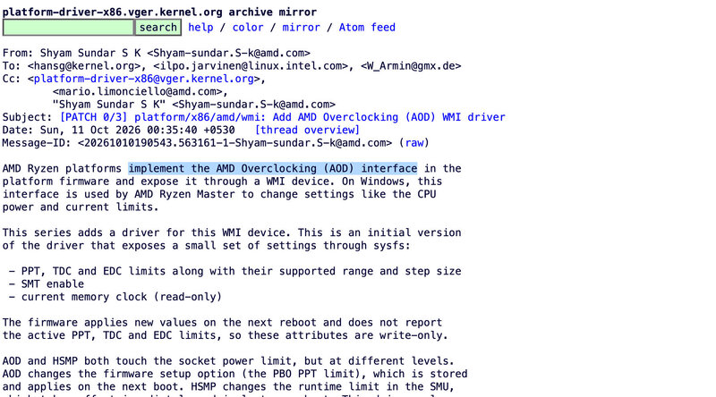 AMD Ryzen Overclocking Driver