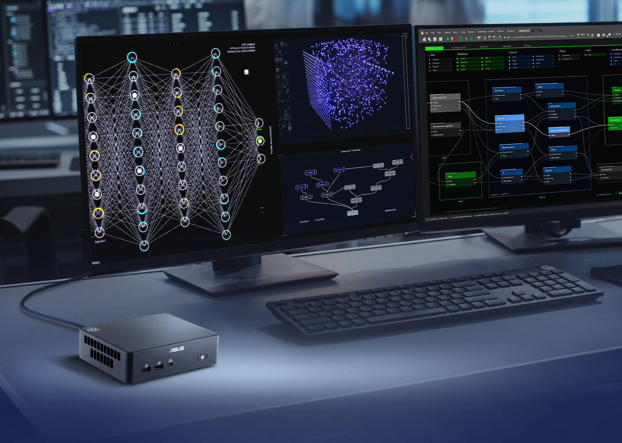 ASUS NUC 16 Pro Mini PC System  Bild © ASUS