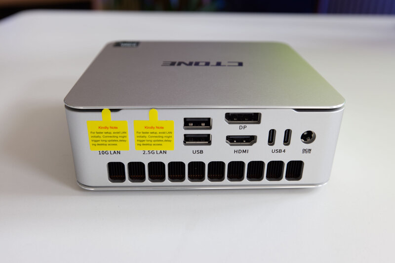 CTONE AM23 Mini PC Rückseite