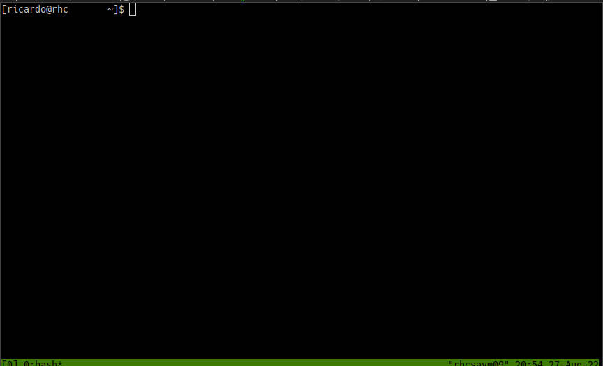 tmux  Bild © eigene