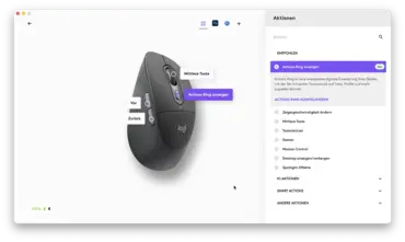 Logitech M850L Options Einstellungen2