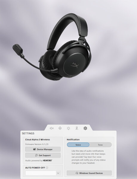 HyperX Cloud Alpha2 Wireless Soft 9 HyperX Cloud Alpha2 Wireless Soft 9