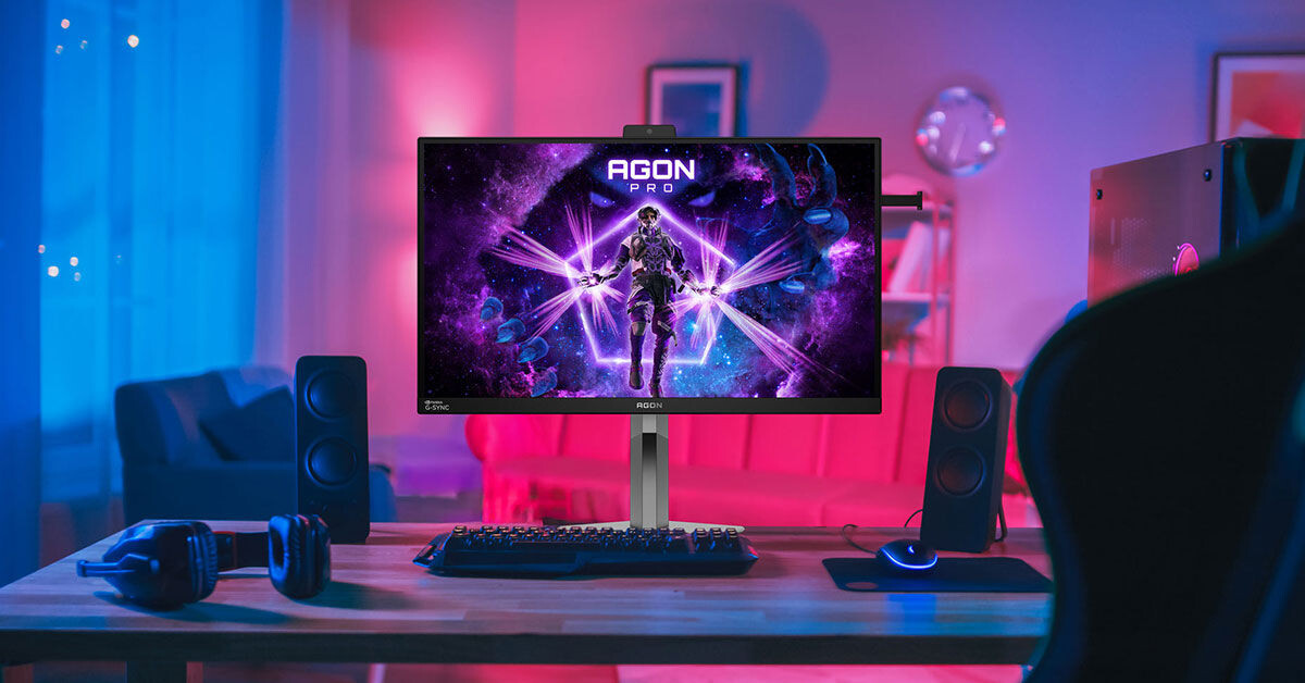 AOC AGON PRO AG276QSG2 mit G Sync Pulara  Bild © AOC