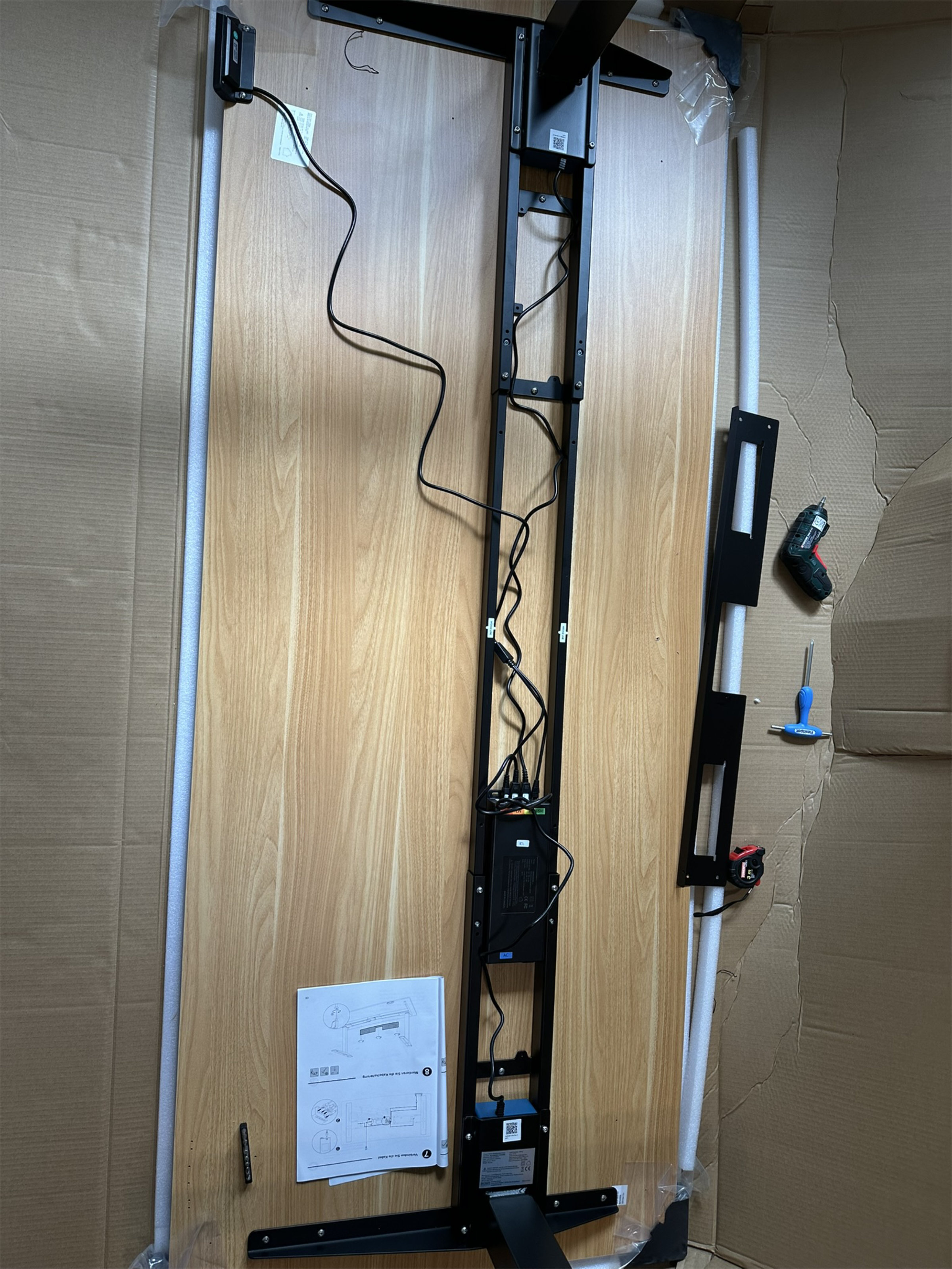 Flexispot E7 Pro 2026 019 Verkabelung