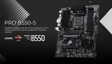 MSI bringt drei neue B550-Mainboard für Sockel AM4