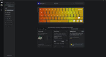 Wooting HE60+ Wootility Schnelleinstellungen Wooting HE60+ Wootility Schnelleinstellungen