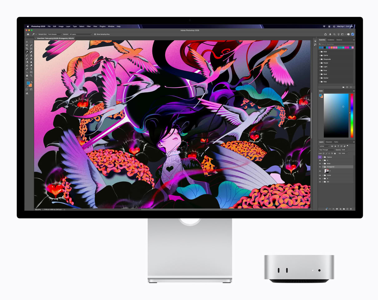 Apple Mac mini 2026  Bild © Apple