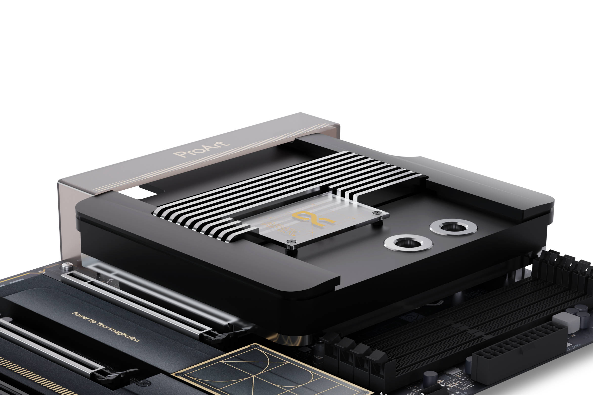 Alphacool Apex Monoblock schwarz  Bild © Alphacool