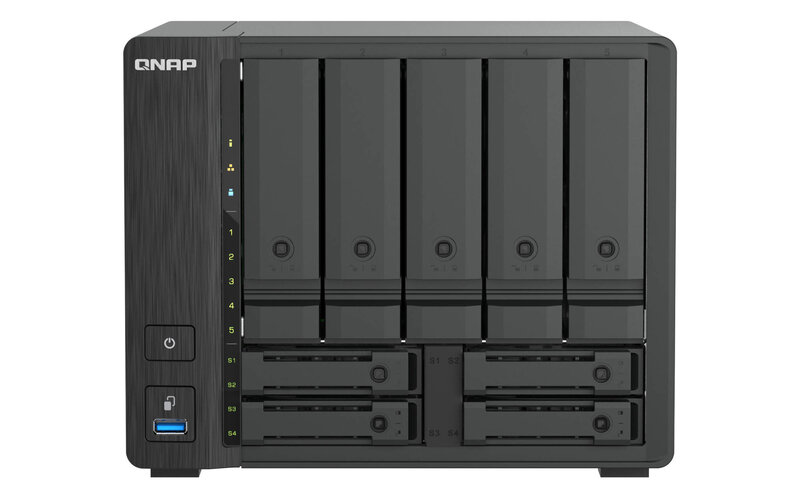 QNAP Hybrid NAS TS h966TX Front QNAP Hybrid NAS TS h966TX Front