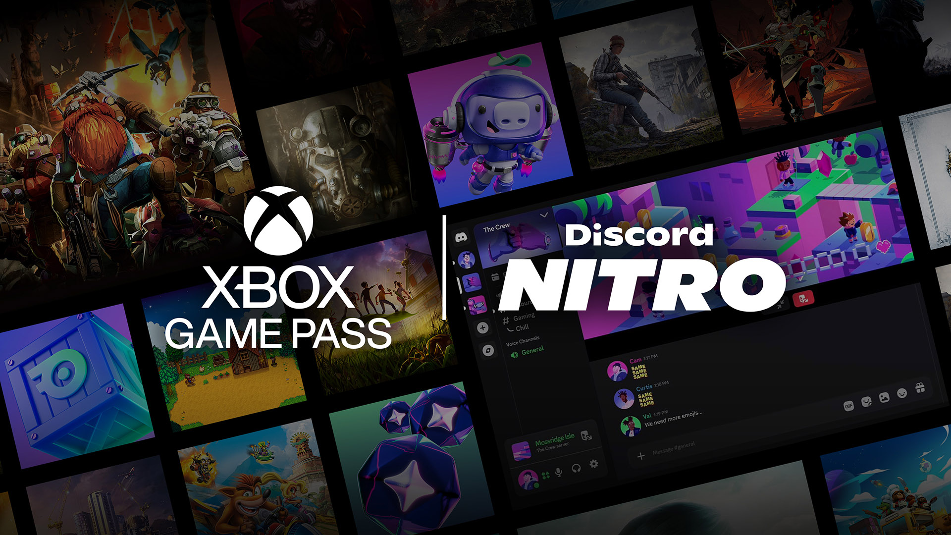 Discord Nitro mit Xbox Game Pass  Bild © Microsoft