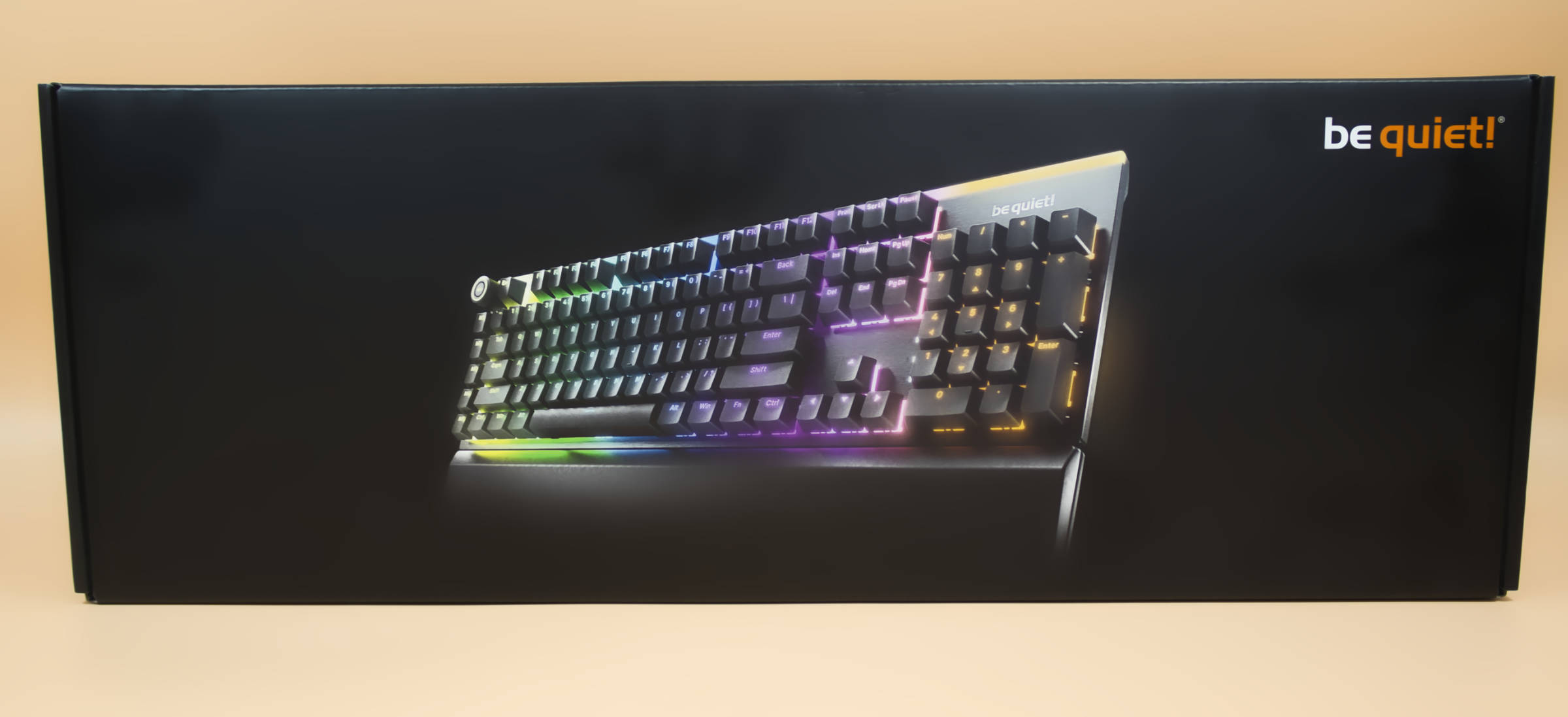 be quiet Light Mount Keyboard Verpackung front be quiet Light Mount Keyboard Verpackung front