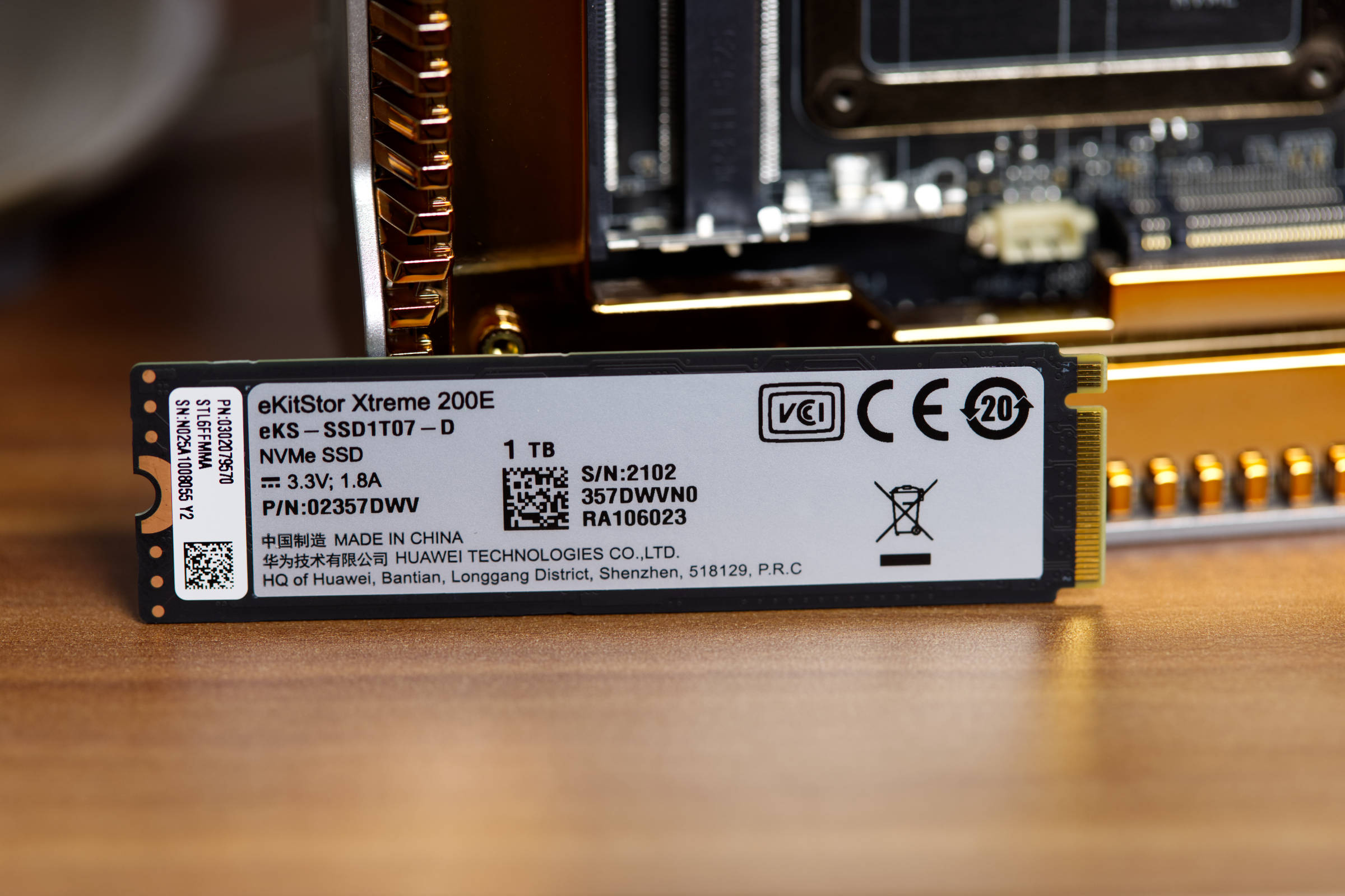 NiPoGi H2 Hyper Huawei eKitStor Xtreme 200E NVMe SSD 1TB