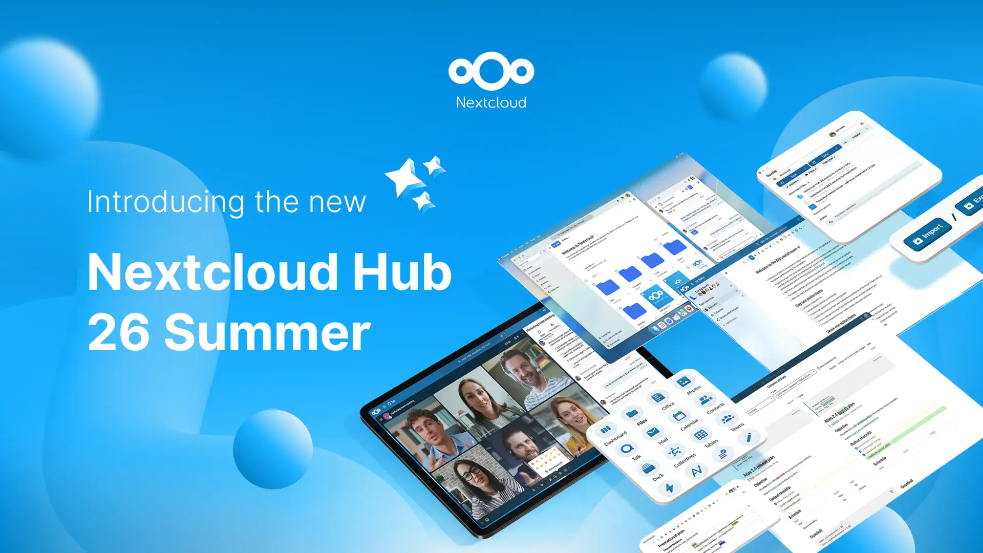 Nextcloud Hub 26 Summer Update  Bild © Nextcloud