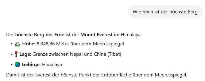 ChatGPT Hoechster Berg