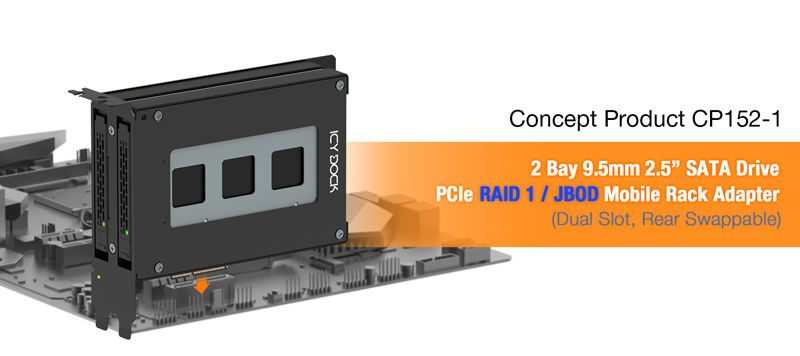 Icy Dock CP152 1 Einschübr Icy Dock CP152 1 Einschübr