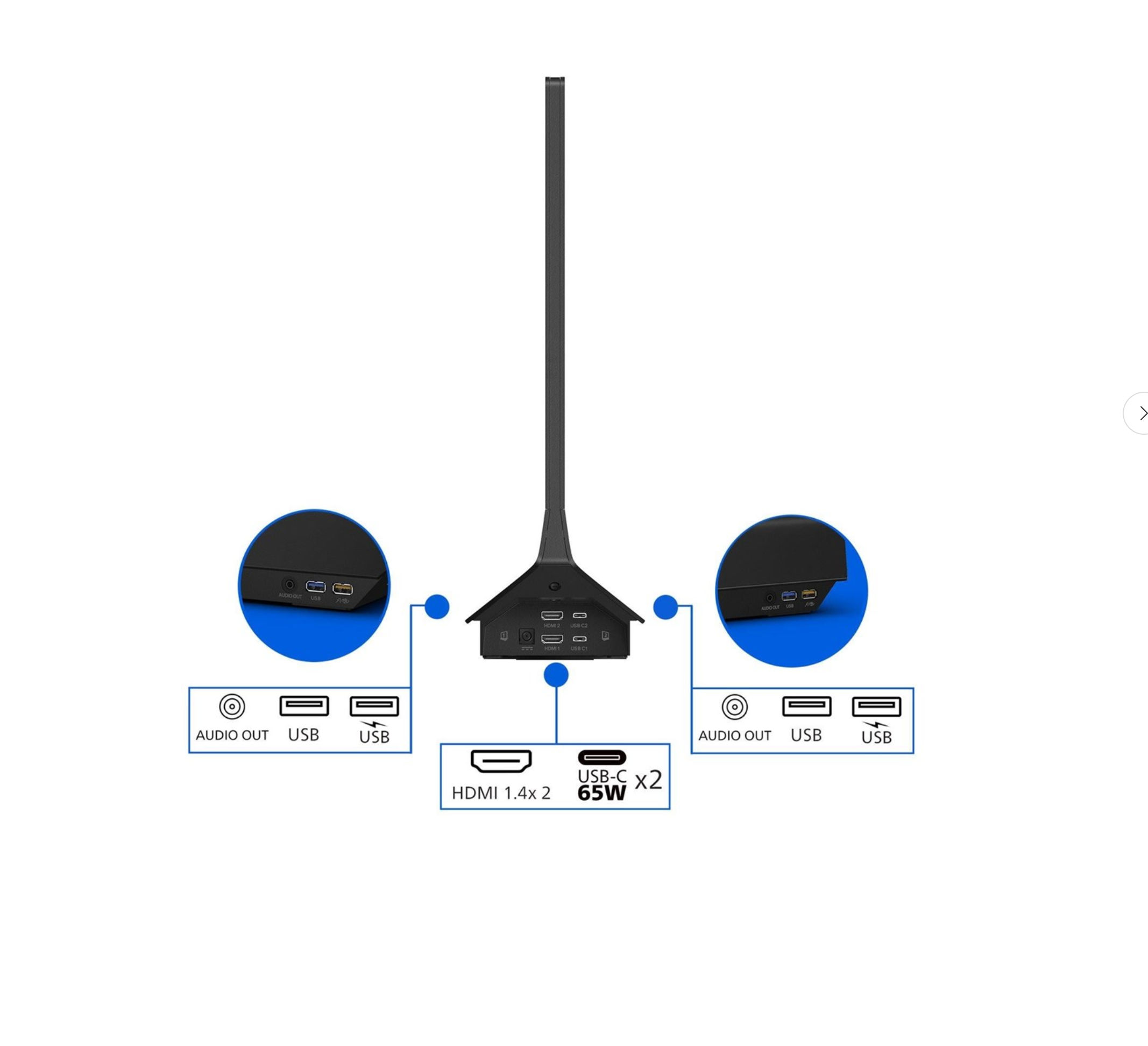 Philips 24B2D5300 Ports Philips 24B2D5300 Ports