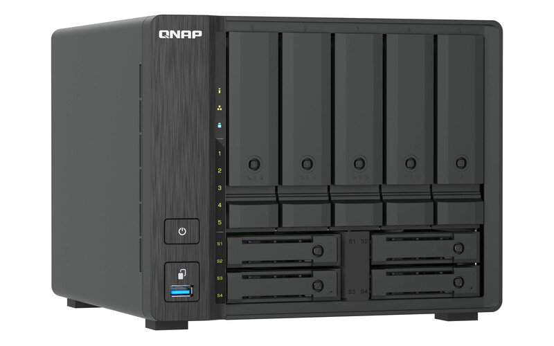 QNAP Hybrid-NAS TS-h966TX mit Thunderbolt 4 und 10-GbE-LAN ab 1.399 €