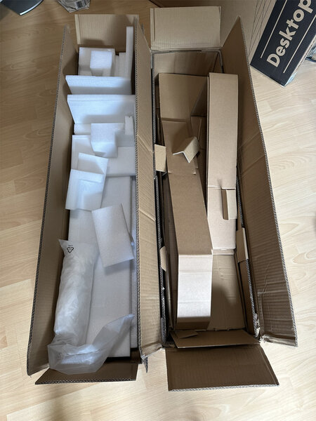 Flexispot E7 Pro 2026 006 Verpackungsmüll