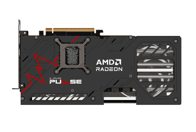 Sapphire Radeon RX 9070 GRE Pulse Rückseite