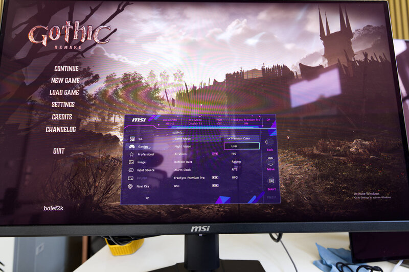 MSI MAG 321UPDE OSD Gaming User MSI MAG 321UPDE OSD Gaming User