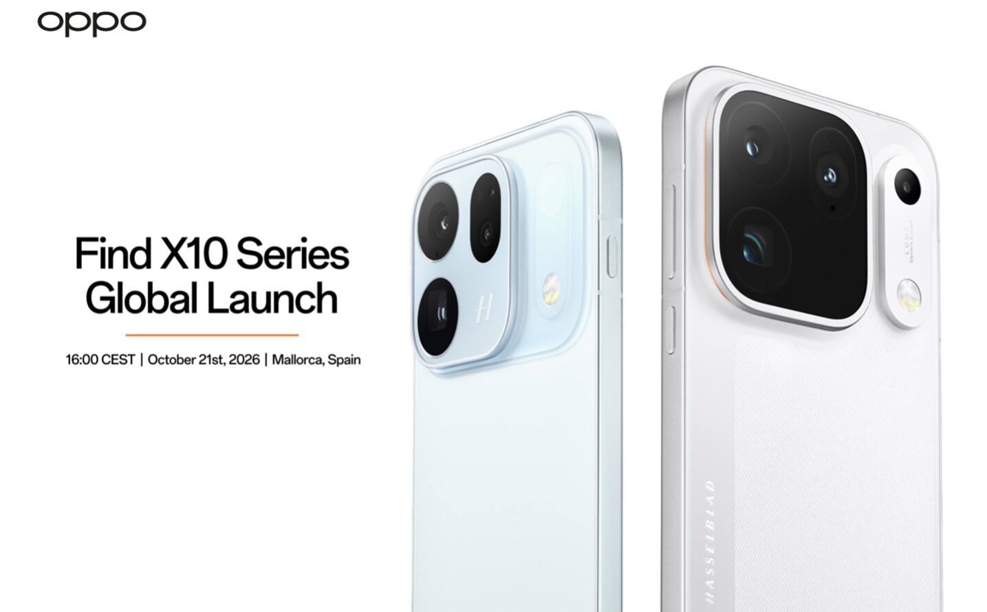 Find X10 Release  Bild © OPPO