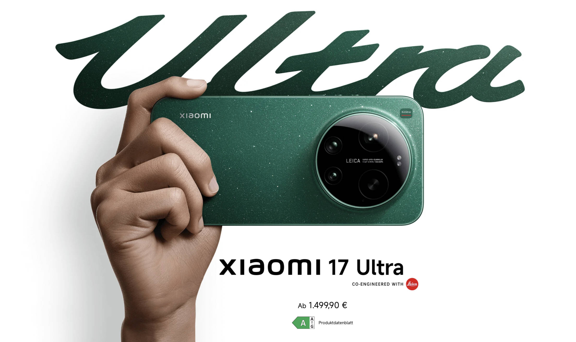 Xiaomi Xiaomi 17 Ultra Preise  Bild © Xiaomi