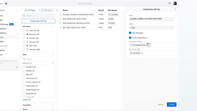 Ubiquiti UniFi Site Manager Fabric Ubiquiti UniFi Site Manager Fabric