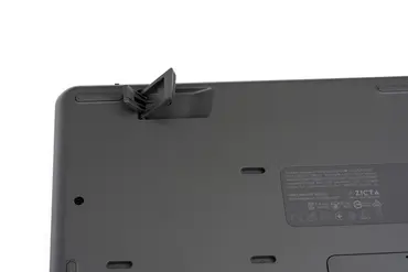 Logitech Signature Comfort Plus Combo MK880 Tastatur K880 Füße ausgeklappt