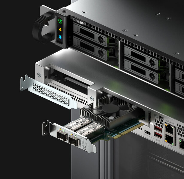 QNAP TS h1077AFU LAN QNAP TS h1077AFU LAN
