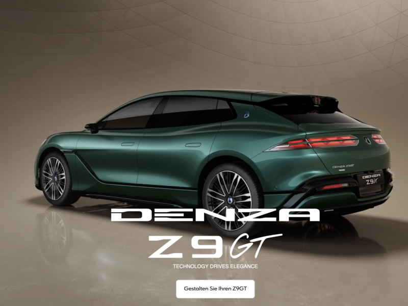 BYD Denza Z9 GT Release