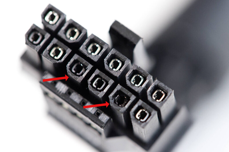 MSI GeForce RTX 5090 Gaming Trio OC Connector Pins 2 MSI GeForce RTX 5090 Gaming Trio OC Connector Pins 2