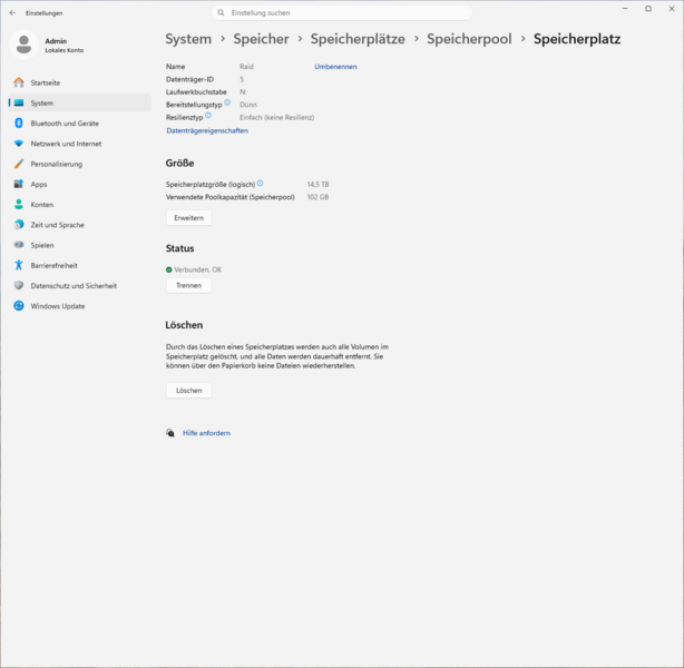 ACEMAGIC N3A Windows Speicherpool 2 ACEMAGIC N3A Windows Speicherpool 2