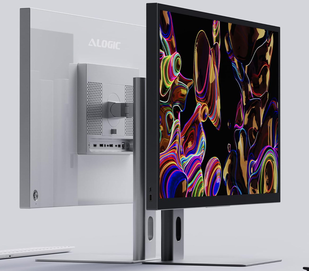 ALOGIC ASPEKT 32-Zoll-4K-UHD-Docking-Monitore für professionelle Arbeitsplätze vorgestellt