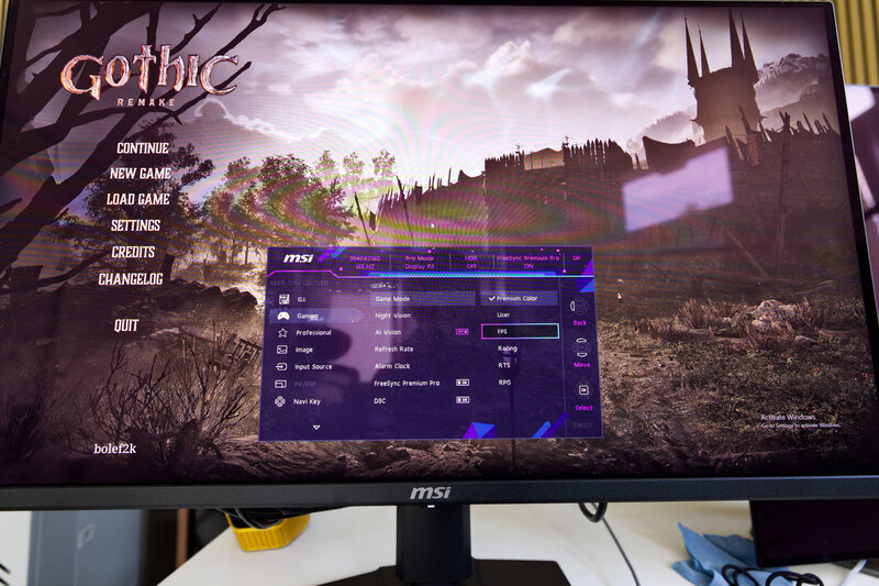 MSI MAG 321UPDE OSD Gaming FPS MSI MAG 321UPDE OSD Gaming FPS