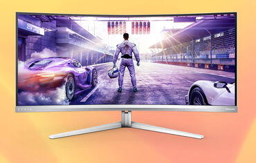 Philips Evnia 34M2C8600P ist ein Ultrawide Gaming-Monitor mit QD-OLED der 5. Generation