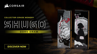 Corsair SHUGO DDR5-RAM: Limitierte Collector Edition für Enthusiasten