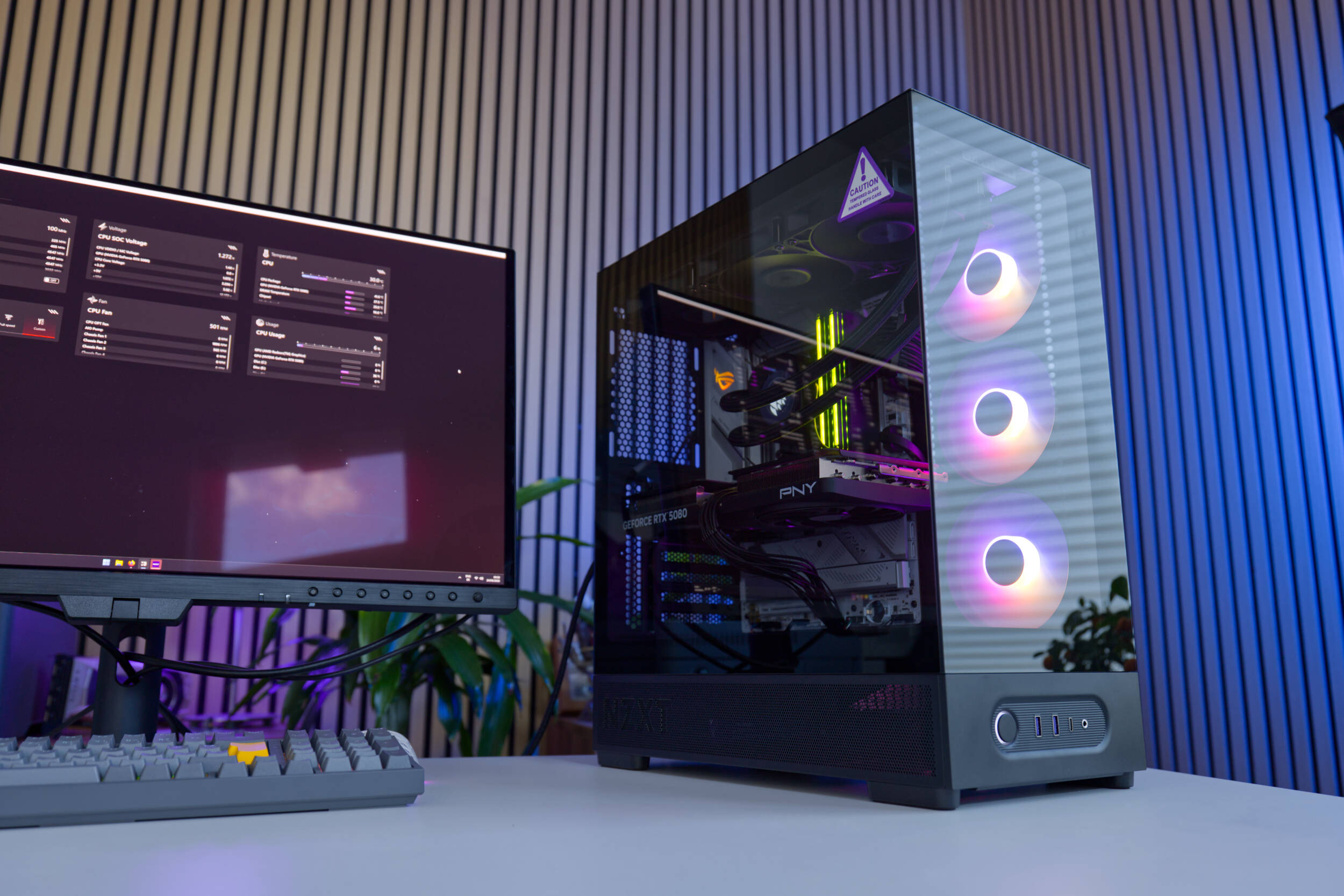 NZXT S5 RGB Test  Bild © PCMasters.de