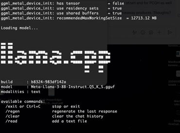 LLAMA.cpp auf MacBook Air & MacBook Pro mit M4/M5 mit GPU-Support kompilieren und lokale KI nutzen