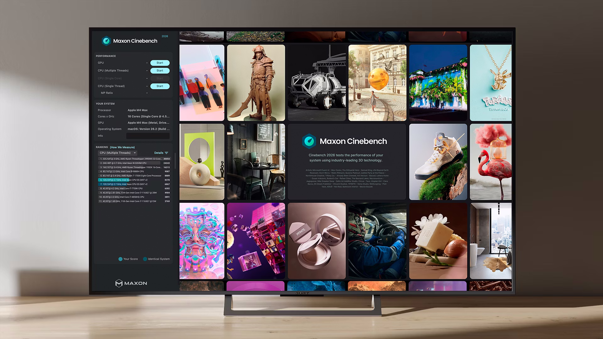 Cinebench 2026 Download  Bild © Maxon