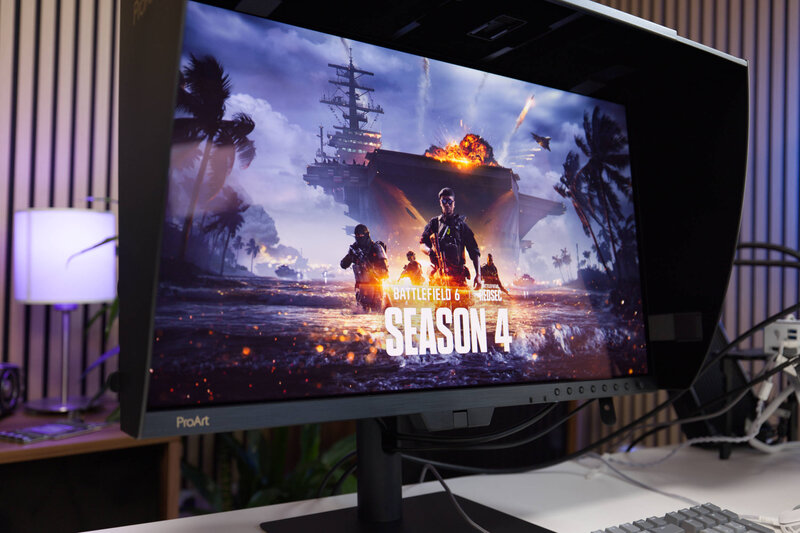 ASUS ProArt Display OLED PA27USD beim Gaming ASUS ProArt Display OLED PA27USD beim Gaming