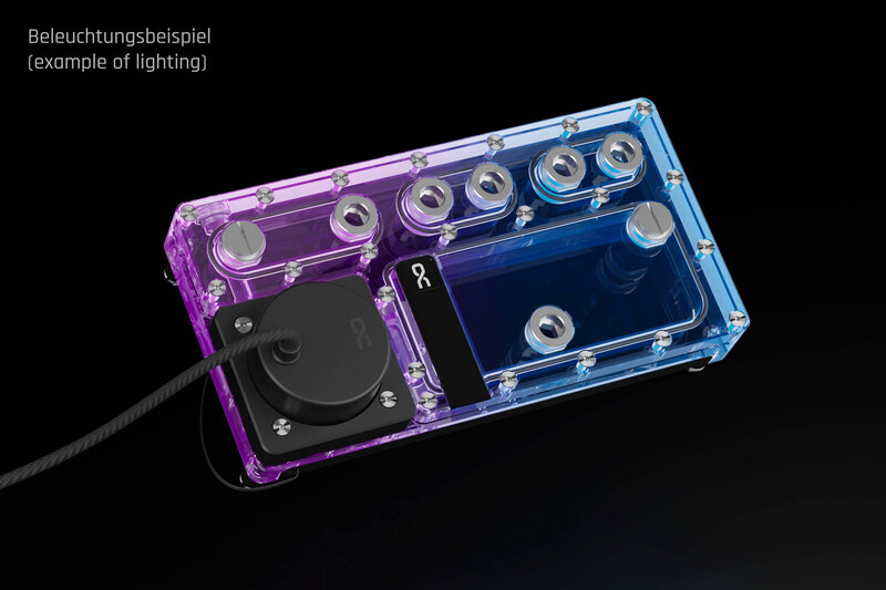 Alphacool Core Distro Plate 24 mit D5 DDC V 2 Alphacool Core Distro Plate 24 mit D5 DDC V 2