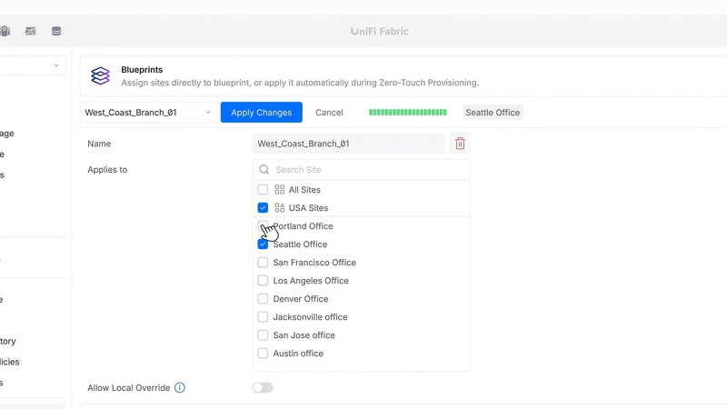 UniFi Network 10 4 Sites