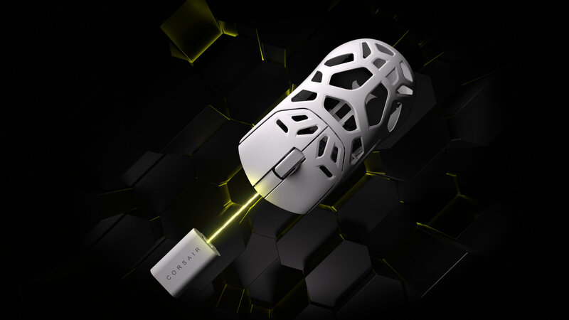 Corsair SABRE v2 PRO WIRELESS MG WHITE 8KHZ