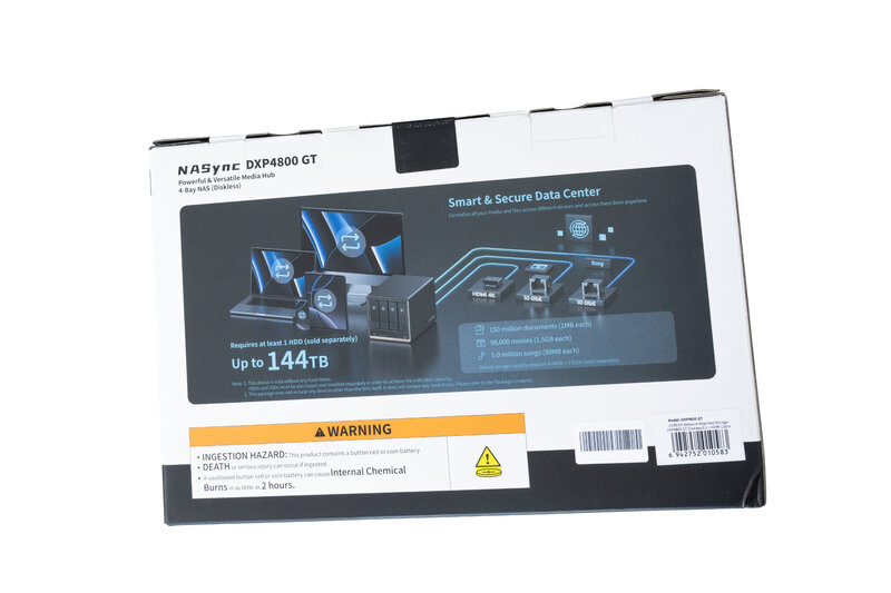 UGREEN DXP4800 GT Verpackung Rückseite